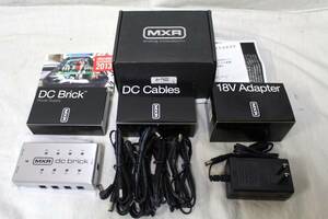 64 MXR◆M237◆DC BRICK9V/18Vパワー サプライ◆シルバー系◆コード類/電源アダプタ/取説/元箱 付◆通電確認OK