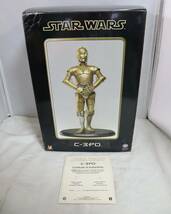 未開封/希少レアATTAKUS/STAR WARSスターウォーズC-3PO/Japanese Edition日本 限定Art Collector Statue200体 限定030/200フィギュア　_画像1