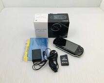 【完品】SONY PSP-3000 本体 PIANO・BLACK 一式 箱付き 動作良好 ver6.39 PlayStation Portable ピアノ・ブラック ソニー_画像1