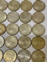 【おまとめ】55枚　旧100円硬貨 東京オリンピック 昭和39年 総重量約264g　日本 近代 貨幣　銀貨_画像2