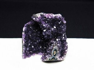 誠安◆天然石最高級品ウルグアイ産 フラワーアメジストクラスター[T614-6676]