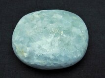 誠安◆天然石最高級品ブルーカルサイト原石 ※欠け箇所などあり[T697-3209]_画像3