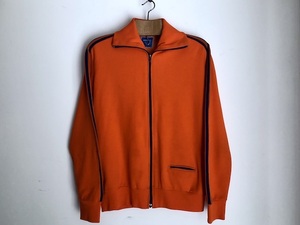 アディダス 片ポケットモデルジャージ レアカラー Orange オレンジ フランス製 ヴィンテージ adidas VENTEX 70s made in france 青タグ