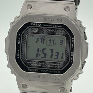 ω美品【CASIO カシオ Gショック GMW-B5000D-1JF フルメタル スマートフォンリンク ソーラー メンズウォッチ 男性 時計 】KH10390