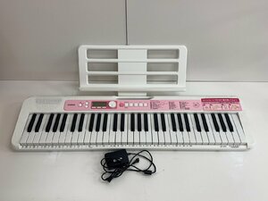 ♪【CASIO(カシオ) 61鍵盤 電子キーボード LK-312 光ナビゲーションキーボード 気軽に使えるサイズ感 軽量設計 家電】OK16288