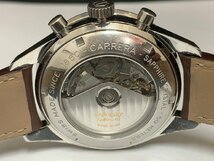 ※∞希少レア【TAG HEUER タグホイヤー カレラ キャリバー16 クロノグラフ デイト CV2013 FC6206 自動巻き メンズ 時計】OK13670_画像6