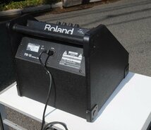 ☆綺麗【 ローランド / Roland V-Drums用モニターアンプ PM-10】最大出力30W フルレンジスピーカー N11024_画像8