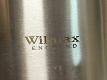 ◇英国製　美しく優れたデザイン性【Wilmax England ウイルマックス　ステンレスポット　2組】食卓にも、キャンプにも。N10332_画像6