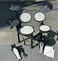 #綺麗【Roland ローランド V-Drums TD-1M-KPX2 エレクトロニックドラム 電子ドラムセット コンパクトタイプ 通電確認済 動作良好】N10331_画像2