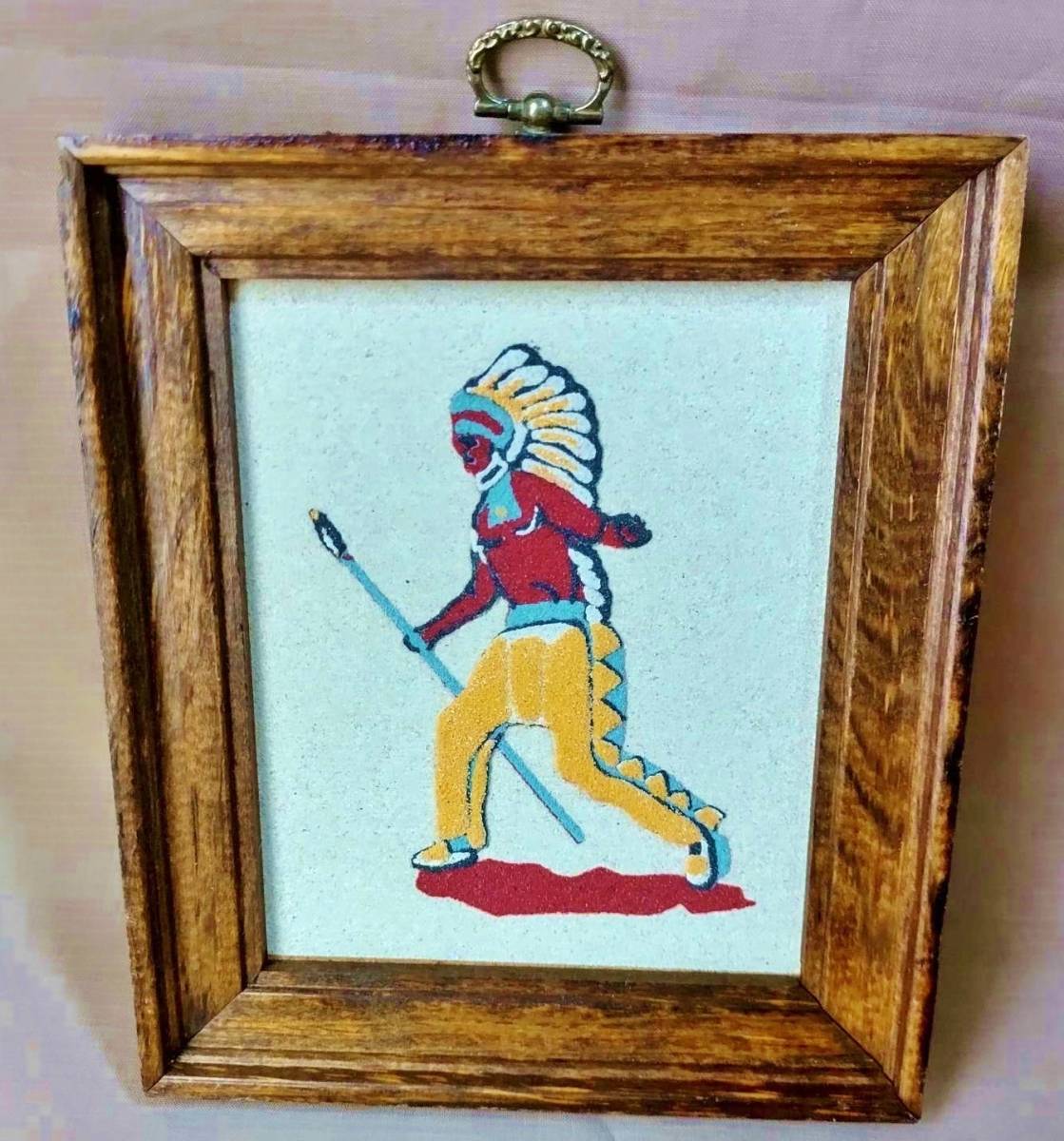 希少品！70's〜ネイティブアメリカン壁掛けカチナダンス ナバホ