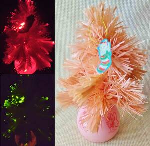 Marie neon music box tree Disney / Christmas glass fibre illumination decoration light cat interior fibre tree 