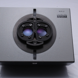 【カール・ツアィス】Carl Zeiss STEMI SV8 ステレオマイクロスコープ ビノキュラー部分 ジャンク品 デカいプリズムの画像3