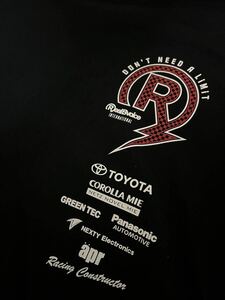 【レア】リアルビーボイス＆apr コラボTシャツ XL ブラック 未使用品 SUPERGT プリントきれい 目立つ