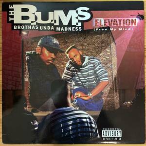 US盤　12” The B.U.M.S. (Brothas Unda Madness) Elevation (Free My Mind) / 6 Figures And Up. PVL 53176