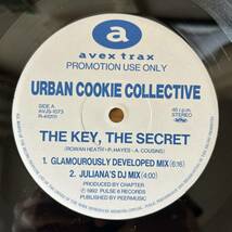 国内盤　プロモ　12”. Urban Cookie Collective The Key, The Secret. AVJS-1073_画像1