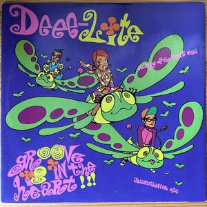 UK盤 12”. Deee-Lite Groove Is In The Heart. EKR 114T