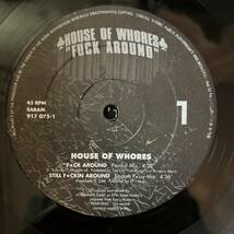 ベルギー盤　12”. House Of Whores Fuck Around. 917 075-1_画像3