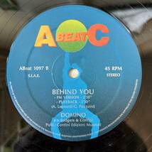 イタリア盤　12” Domino (2) Behind You ABeat 1097_画像4