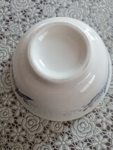 中古 スープ雷文・ 鳳凰 陶器製 中華料理 食器 レトロ レンゲ付き_画像8