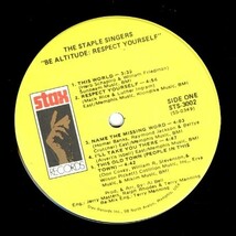 US Stax オリジナル盤 The Staple Singers / Be Altitude: Respect Yourself 72年【Stax / STS 3002】 ステイプル・シンガーズ_画像2