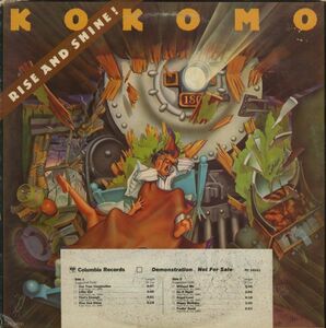 PROMO米オリジ LP！Timing Strip付き Kokomo / Rise And Shine 1975年 Columbia PC 34031 Danny Krivit PLAY Use Your Imagination 収録