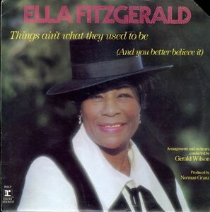 UKオリジLP！Ella Fitzgerald / Things Ain't What They Used To Be (And You Better Believe It)【Reprise RSLP 6432】ジャズ・ヴォーカル