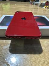 Apple iPhone SE 第3世代（赤）　64GB（PRODUCT）RED SIMフリー　ケース付き_画像7