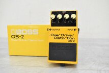 Σ8971 中古 BOSS OverDrive Distortion OS-2 ボス エフェクター_画像1