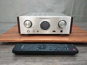 △8298　現状品　オーディオ機器　USB-DACヘッドフォンアンプ　marantz HD-DAC1　マランツ　リモコン付き