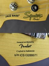 ◇s4900 中古品 Squier スクワイヤー ジャズベース JAZZ BASS #ICS13288671_画像9