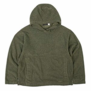 パタゴニア PATAGONIA 00s SP03 シンチラ フリース パーカー プルオーバーフーディー 無地 珍品 古着 (-0737) オリーブ M