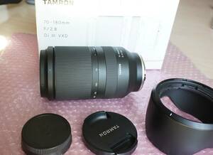 タムロン 70-180mm F/2.8 Di III VXD （Model A056）ソニーEマウント 本体未使用