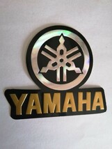 YAMAHA 2枚組Y02Gエンボス加工ステッカーPVC防水 ヤマハ_画像2