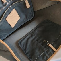 COACH コーチ　F24341　トートバッグパークメトロ　レザー　片掛け　ブラック　通勤　通学　A4　容量◎　レディースバッグ　人気ブランド_画像9