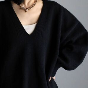 ap retro AW 深Vネックニットプルオーバー