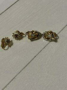 B3746[ beautiful goods ] Nina Ricci earrings 