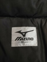 状態良好 ビッグサイズ MIZUNO ミズノ フード収納タイプ ロング丈 ダウンベンチコート XO 黒 A60JB-259 ★スポーツ観戦_画像8