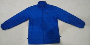 パタゴニア patagonia ナノパフ ジャケット キッズ XL 14 nano puff jacket kids メンズのSからMぐらいのサイズ感