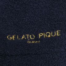 【新品 未使用】 gelato pique HOMME ジェラートピケ オム 秋冬 パウダー ダイナソー パンツ Sz.M　メンズ 紺 ルームウェア　I3B00797_B#Q_画像8