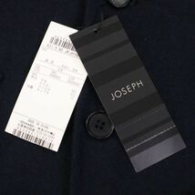 未使用★ JOSEPH HOMME ジョセフ オム 秋冬 カシミヤ混★ ウール アンコン テーラード ジャケット Sz.48　メンズ　I3T02032_B#N_画像4