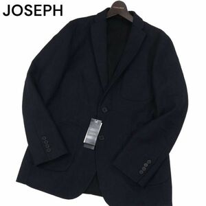 未使用★ JOSEPH HOMME ジョセフ オム 秋冬 カシミヤ混★ ウール アンコン テーラード ジャケット Sz.48　メンズ　I3T02032_B#N