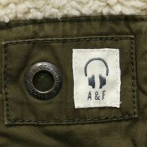 Abercrombie&Fitch アバクロンビー＆フィッチ 秋冬 裏ボア★ ビンテージ加工 ミリタリー ジャケット ブルゾン Sz.S　メンズ　I3T02067_B#N_画像7