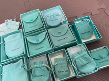 1円〜 ティファニー 空箱 大量 まとめ売り Tiffany & Co ネックレス ブレスレット 指輪　リング_画像4