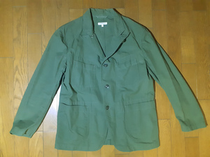 ENGINEERED GARMENTS BEDFORD JACKET COTTON RIPSTOP OLIVE Sサイズ