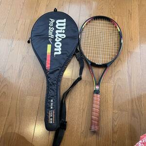 WILSON Pro Staff Classic ウィルソン プロ スタッフ クラッシック テニス ラケット 4 3/8 SL3 ケース付き　2