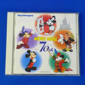 ゆS6258●【CD】ミッキーマウス70周年記念アルバム(東京ディズニーランドの音楽のなかから)