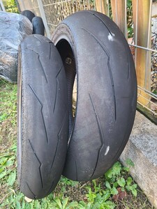 ピレリ　スーパーコルサ　SC　V3　120/70R17　199/55R17　中古　④