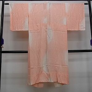 平和屋1■上質な長襦袢 無双仕立て 菊地紋 暈し染め 逸品 pn4481の画像1