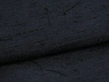 平和屋1■男性　紬　ひげ紬羽織セット　藍鉄色　逸品　ze6755_画像9
