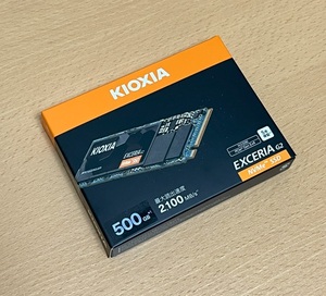 【未開封】KIOXIA EXCERIA G2 500GB SSD-CK500N3G2/N